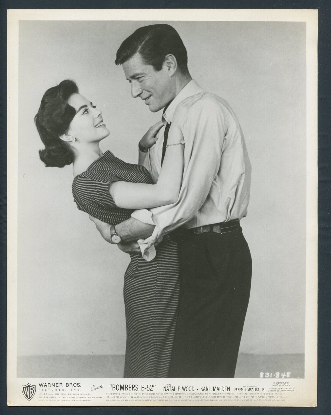 NATALIE WOOD EFREM ZIMBALIST JR in Bombers B-52 '57 EMBRACE
