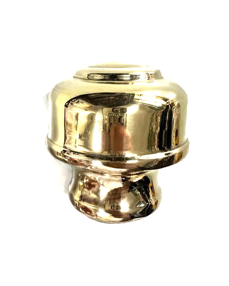 B6 opening BED SHOULDER 32mm brass round spun 1.1/4" open for post diameter