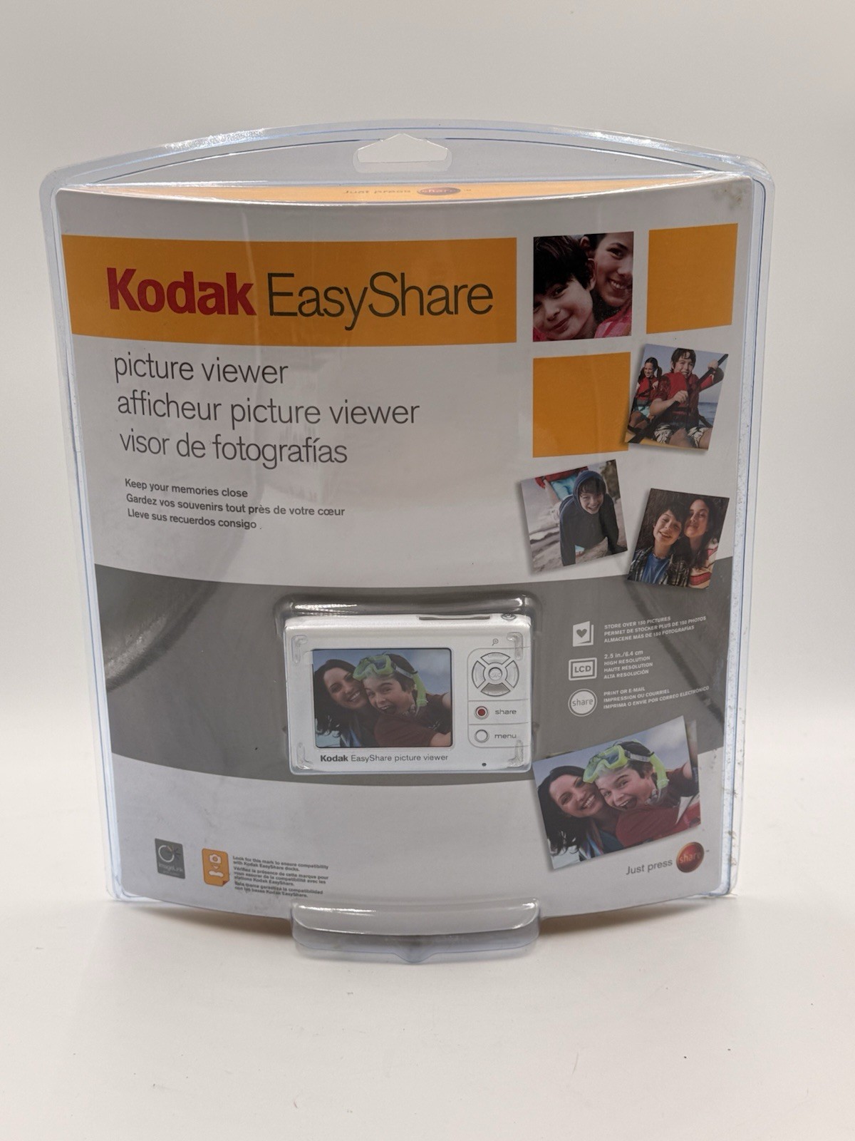 Kodak Easyshare Picture Viewer 2.5 in. / 6.4 cm Color LCD Display
