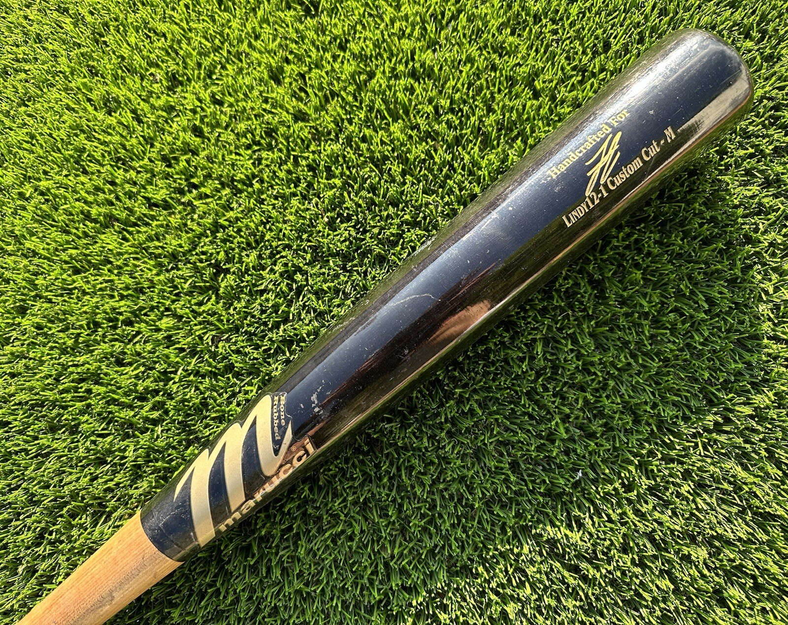 New York Mets Francisco Lindor 2018 Game Used UNCRACKED Marucci Bat