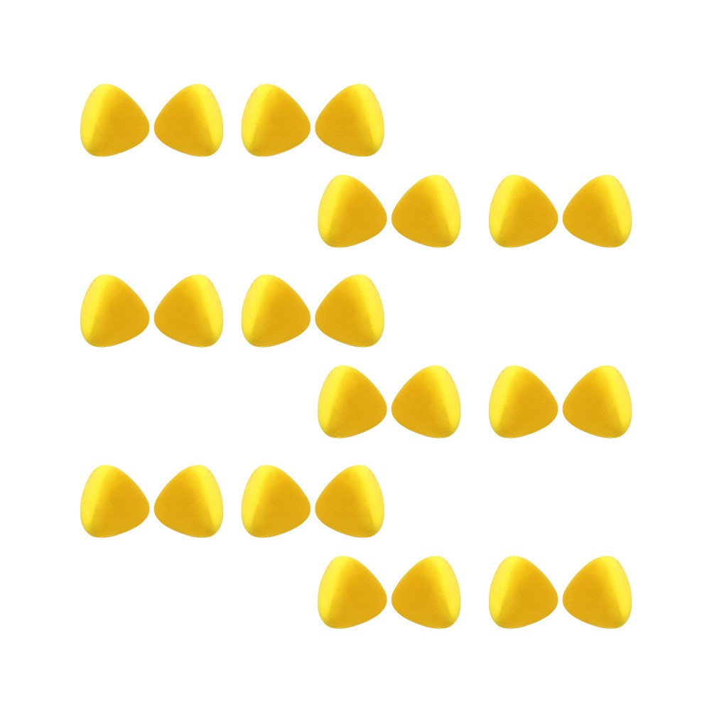 1 Set 30 Pairs Noise Canceling Ear Plugs Reusable Moldable Earplugs (Yellow)