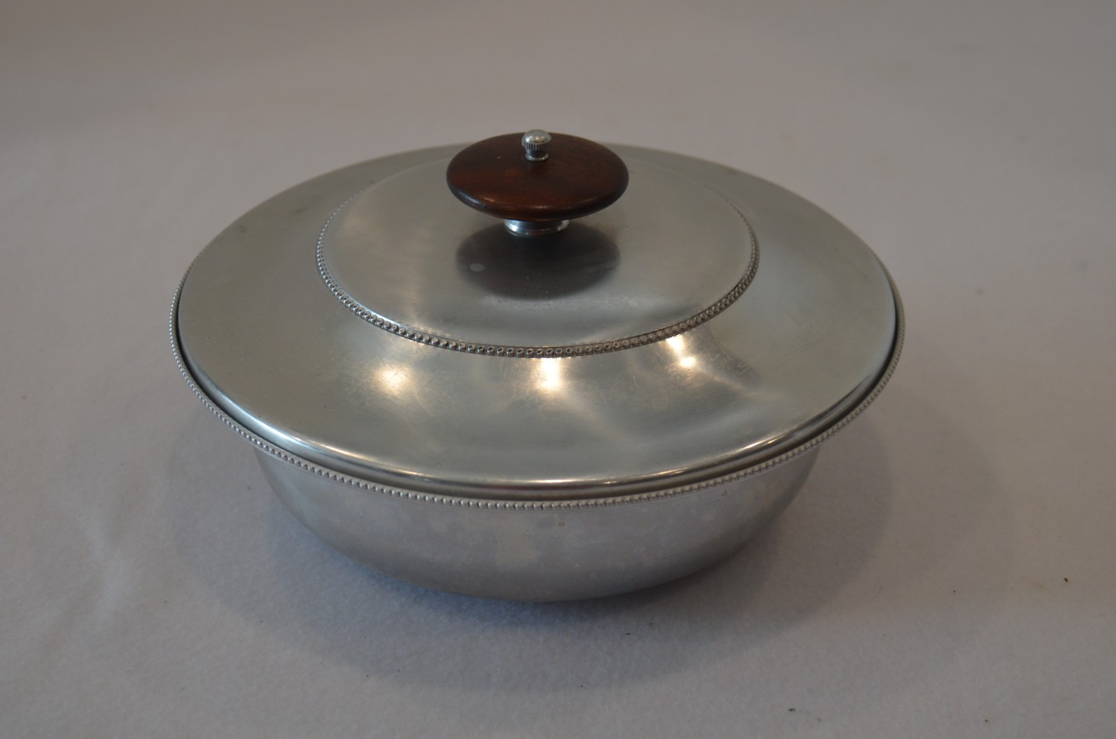 Vintage Buenilum Serving Dish with Lid and removable glass bowl
