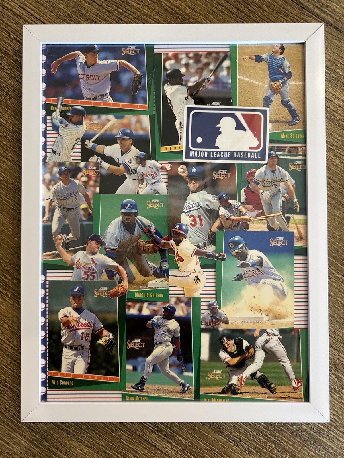 Select MLB Trading Card Lot Grissom, Cordero, Mitchell, Scioscia, Manwaring