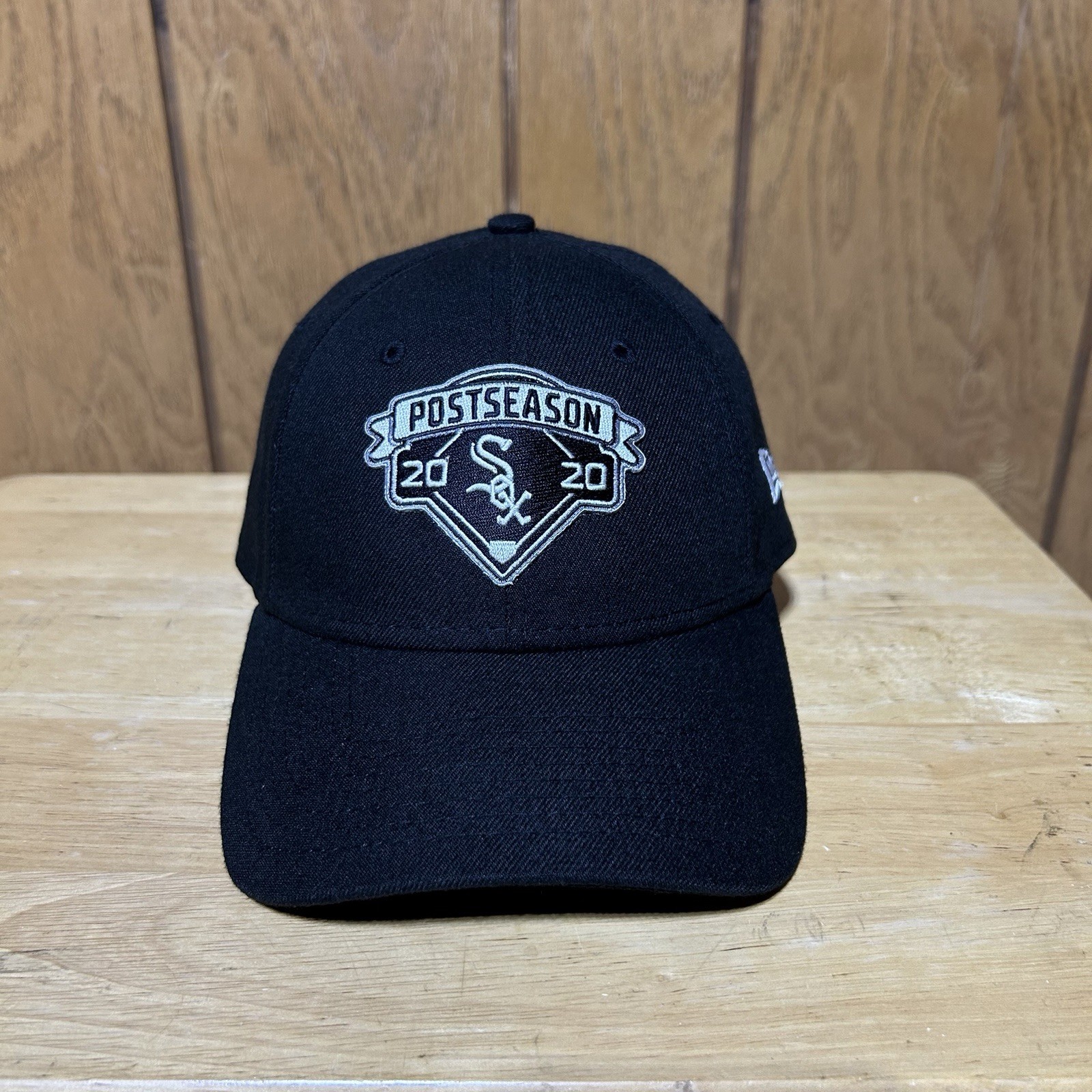Chicago White Sox Postseason Hat Cap 2020 New Era Strapback Black MLB One Size