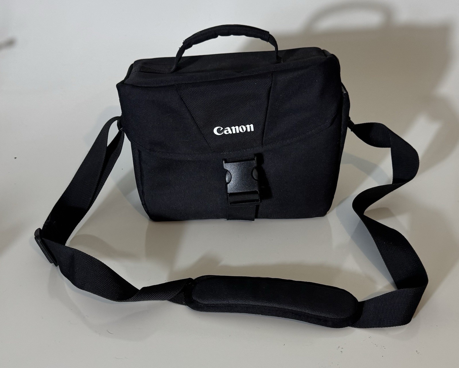 Canon Carry Shoulder Bag Black Nylon Gadget Camera Photography  Bag