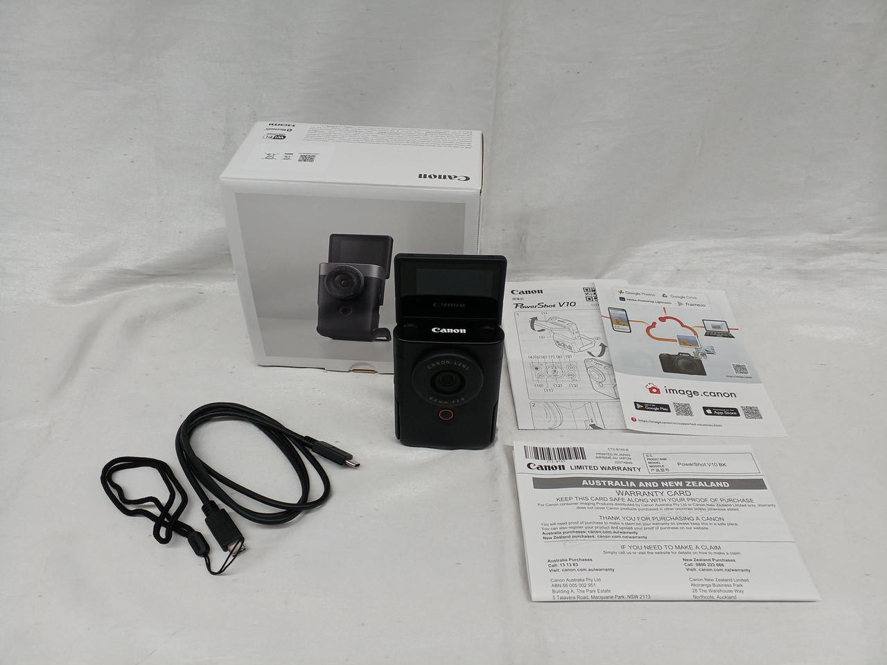 Canon PowerShot V10 Compact Digital Camera Used From Japan