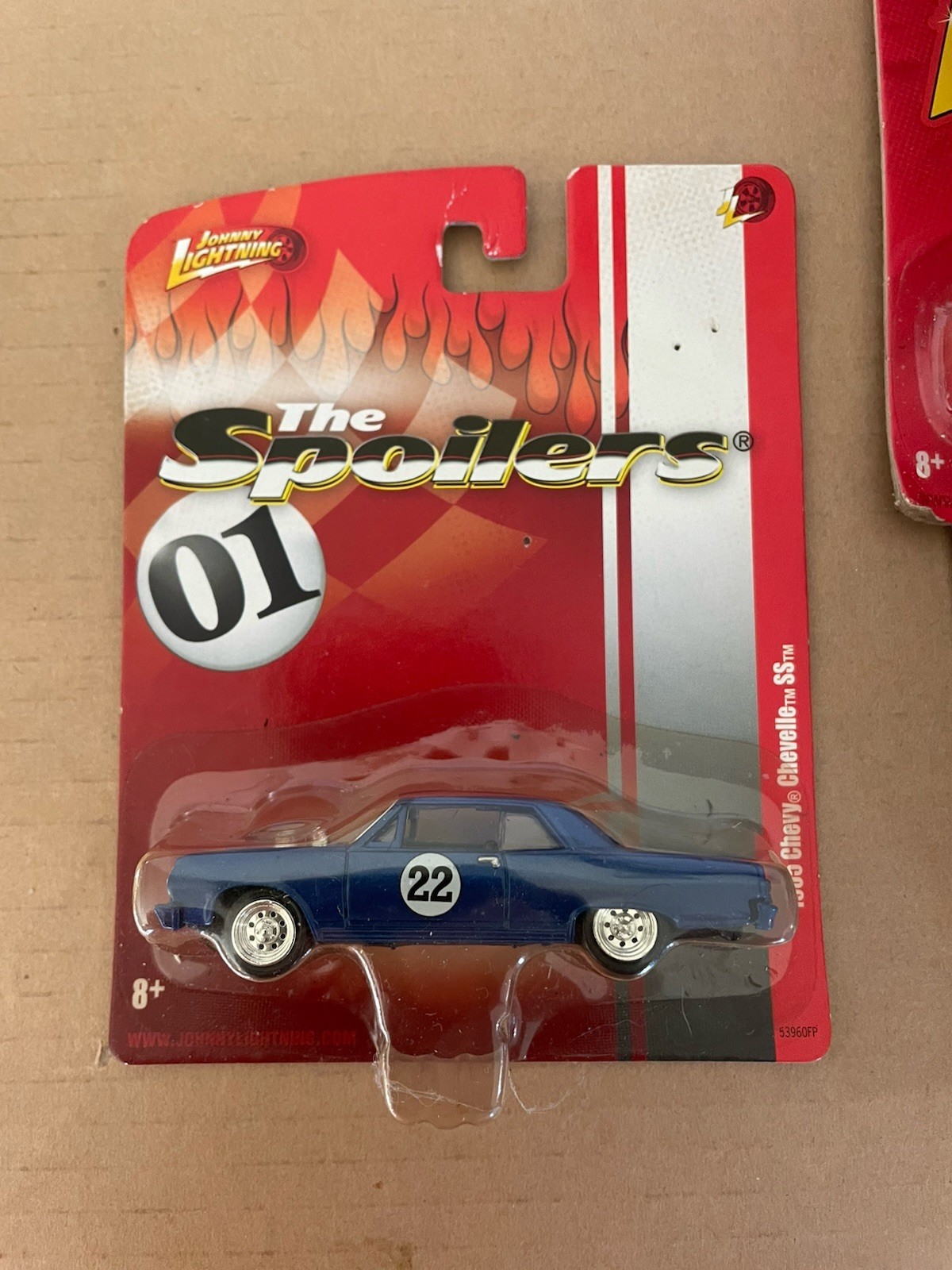 Johnny Lightning 1965 Chevy Chevelle SS Blue The Spoilers Series 
