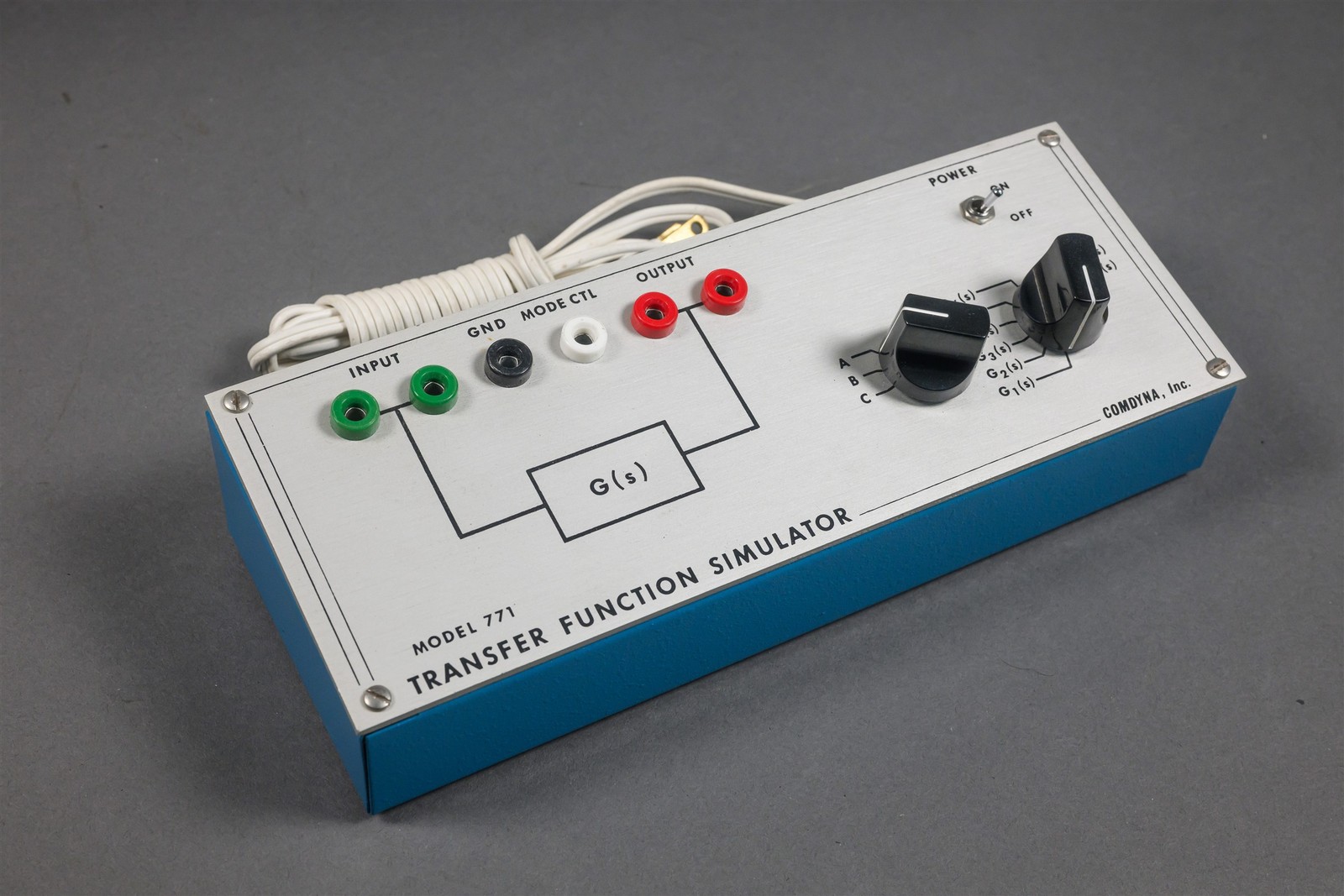 Comdyna 771 Transfer Function Simulator - Vintage Analog Computer Acc.