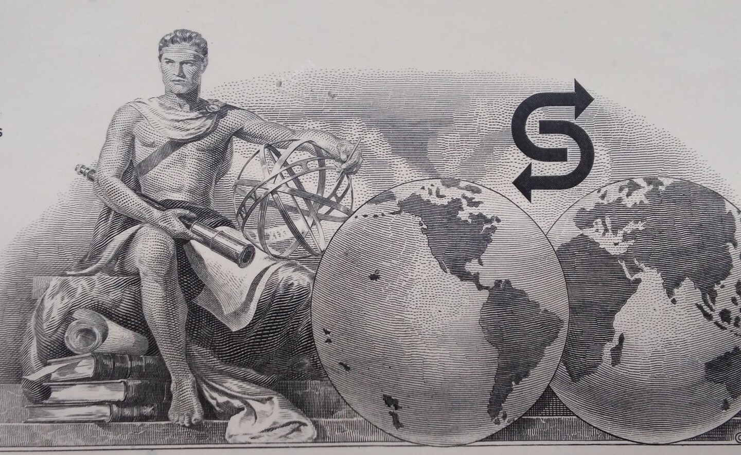  Seatrain Lines Stock Certificate Vtg 1971 WW2 Cargo Ship Hoboken NJ Newcastle