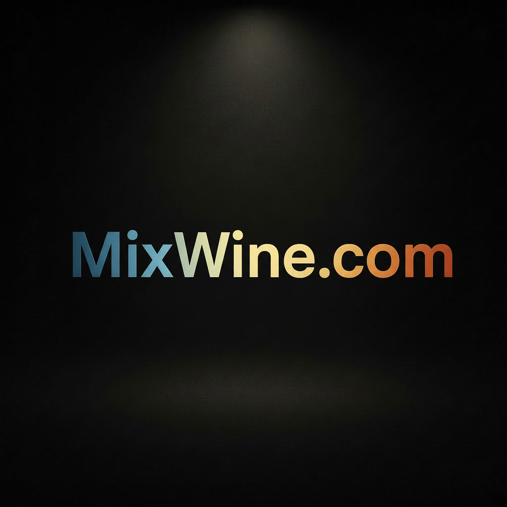 MixWine.com - Premium 2-Word .COM Domain Name Wine Beverages Cocktails Blending