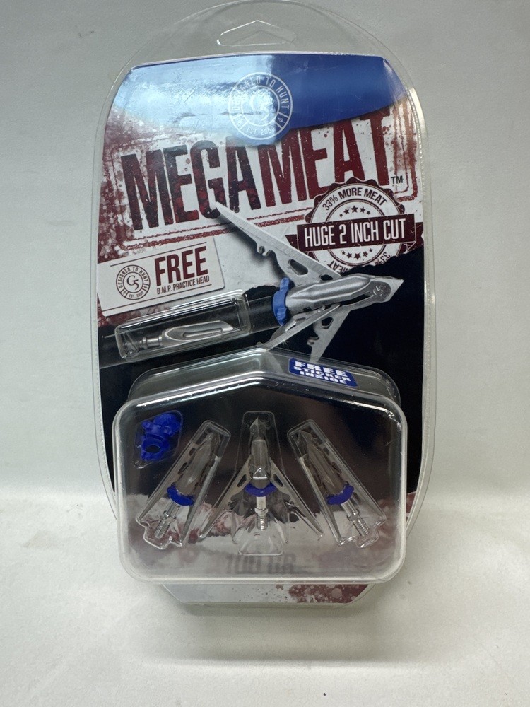 Megameat 100 gr 3 Pack BROADHEADS