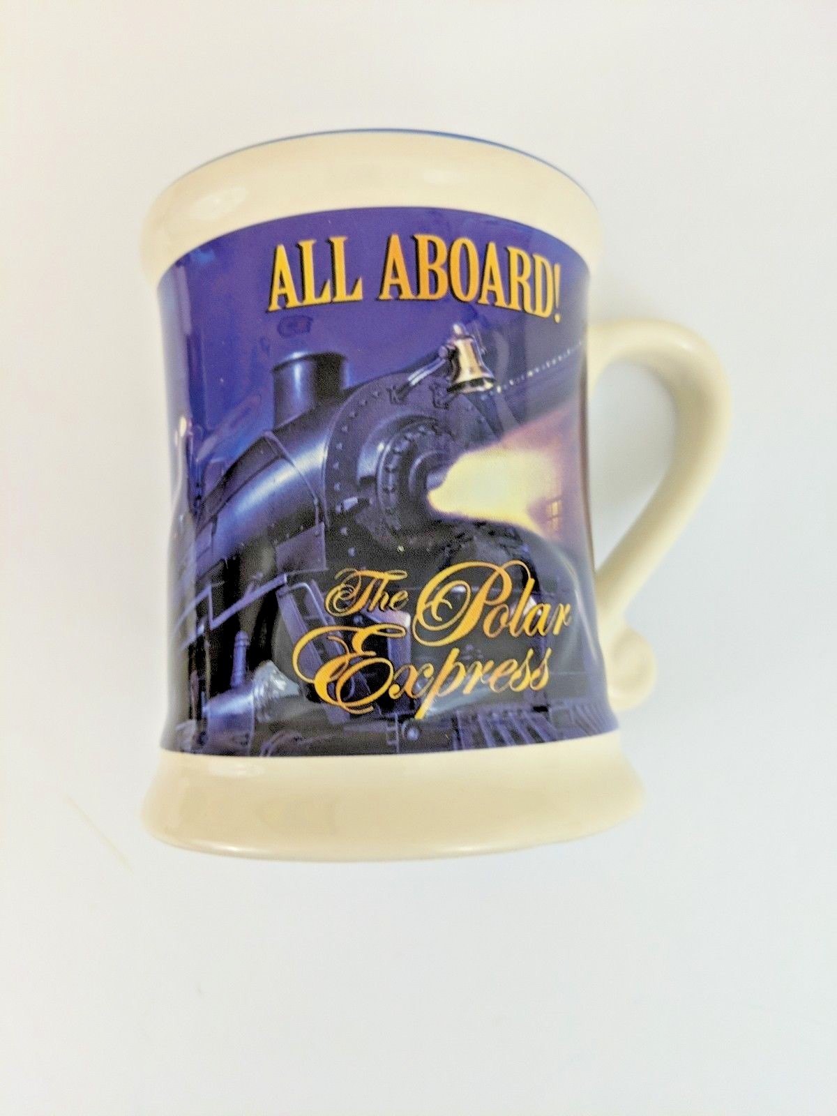 The Polar Express All Aboard Christmas Mug Holiday Mug 2016 Warner Brothers