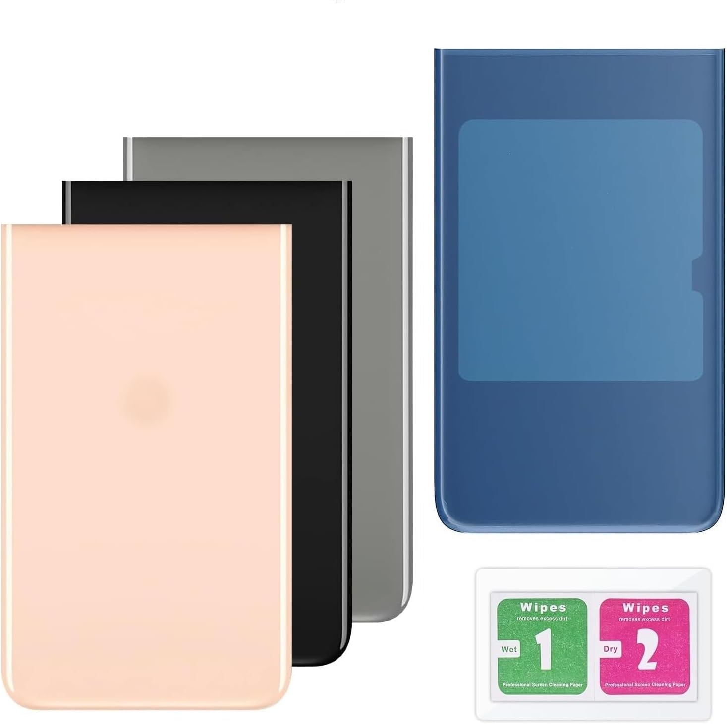 Back Glass Panel Bottom Cover Replacement for Google Pixel 8