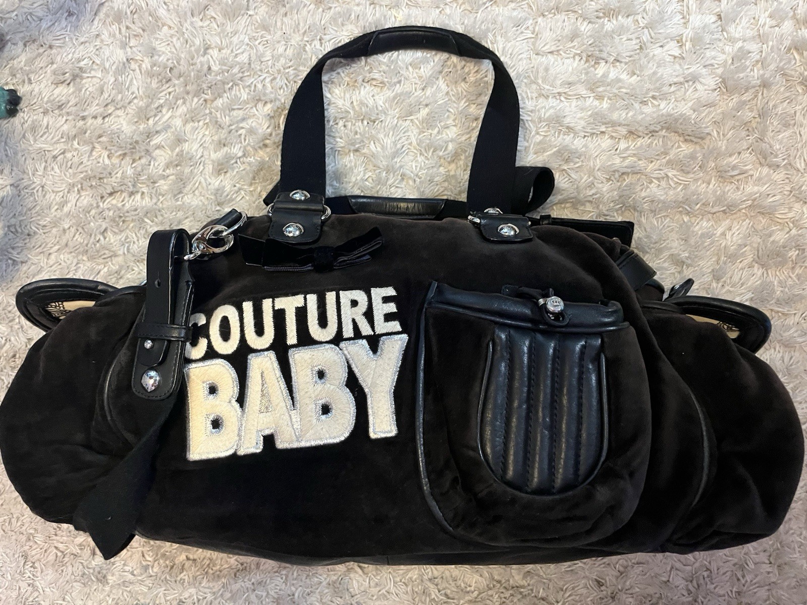 juicy couture vintage diaper bag