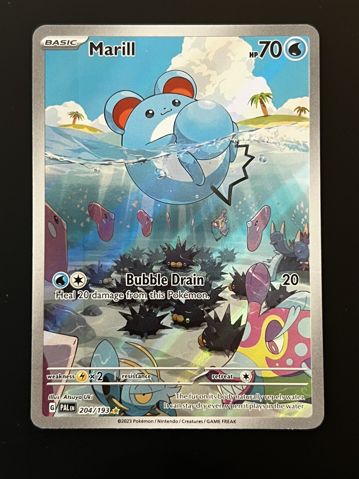 Marill 204/193 Sv02: Paldea Evolved Holo Illustration Rare