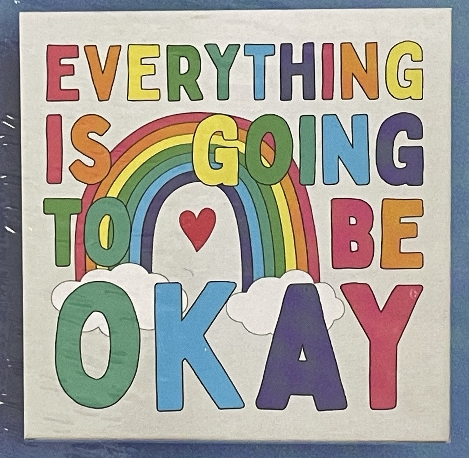 Art 101 Gallery PAINTING Paint & CANVAS ART KIT - Everything Is Going to Be Okay