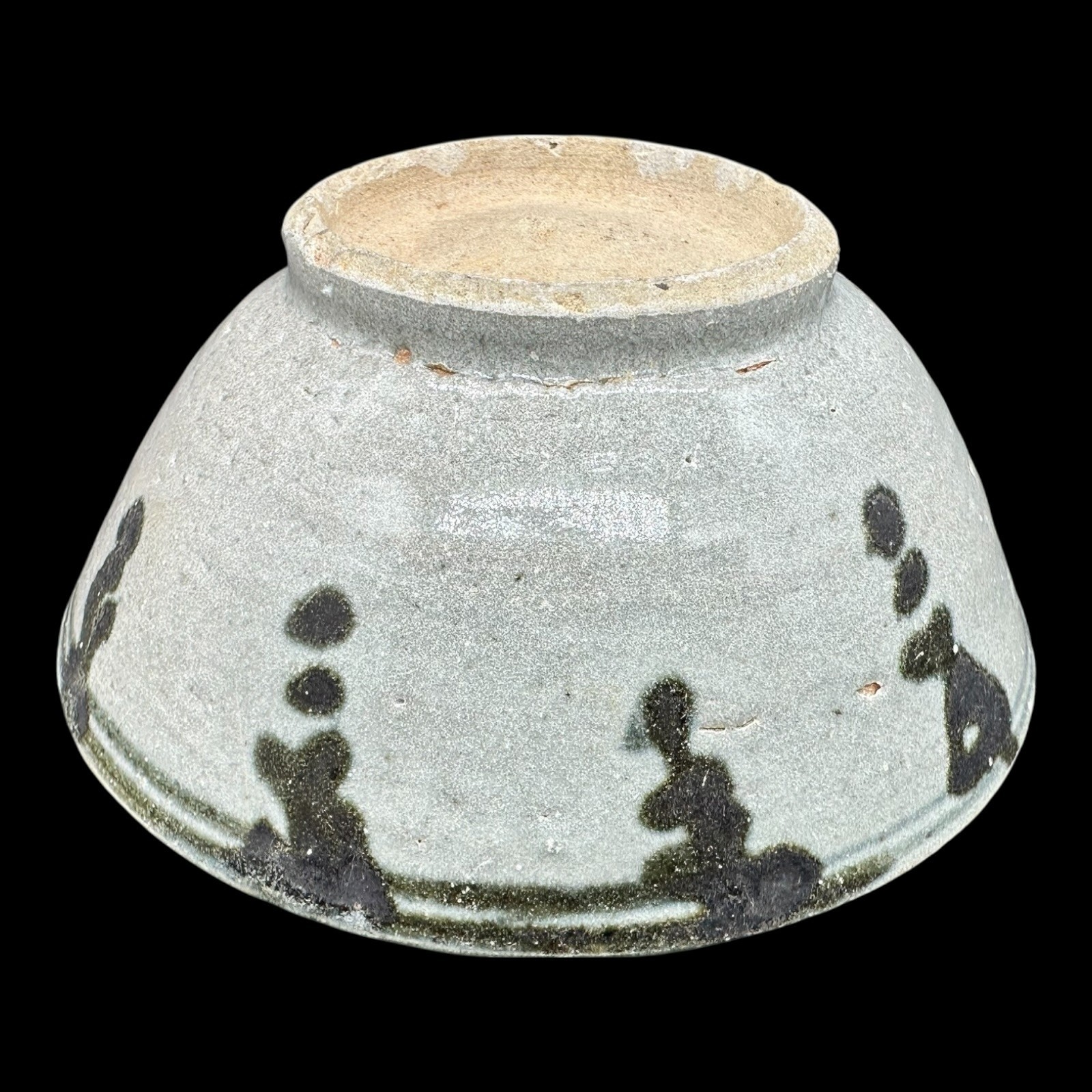 CHINESE PORCELAIN BOWL IRON BRUSH DECORATION LATE QING C1780–1830