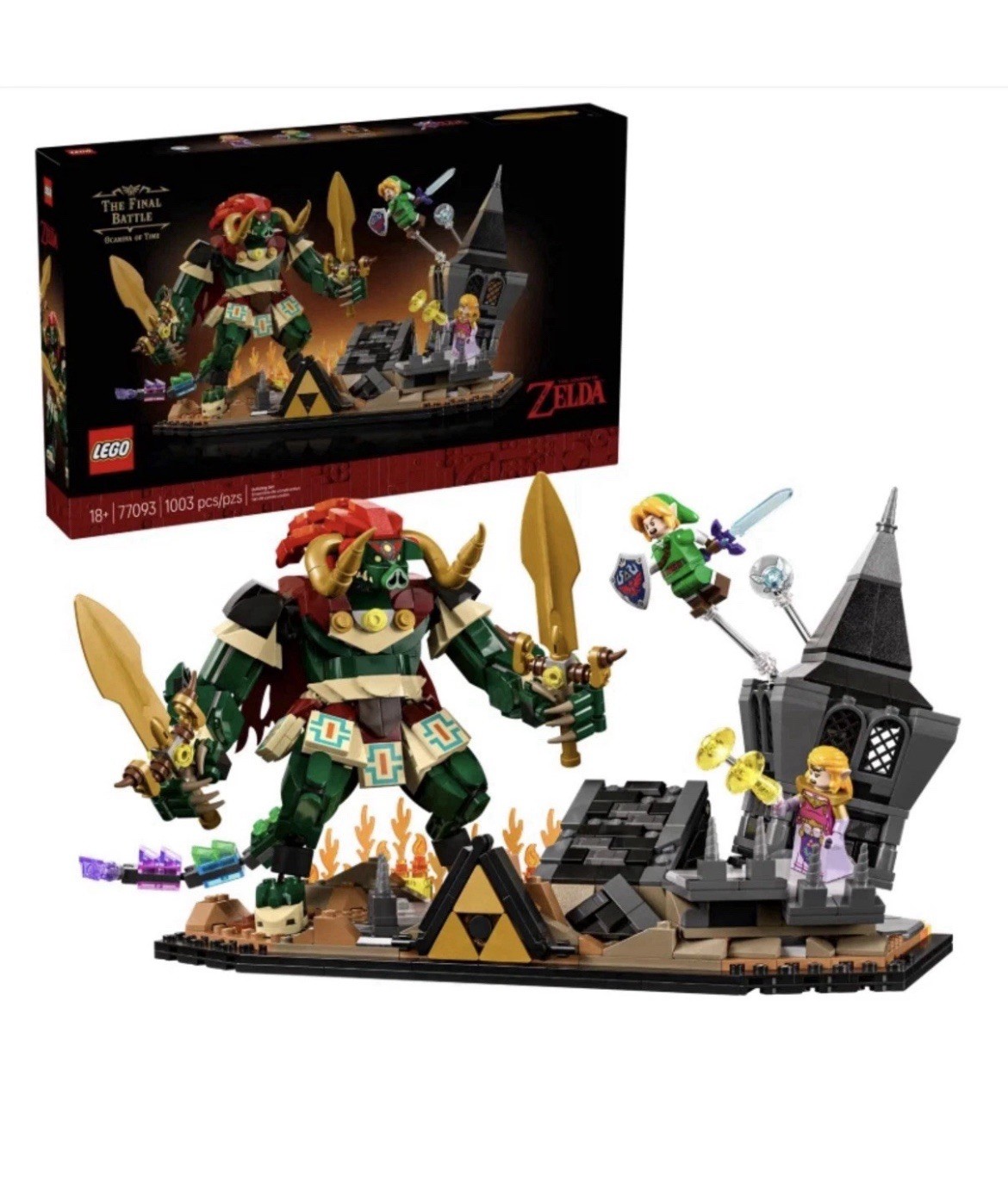 LEGO #77093 The Legend of Zelda: Ocarina of Time: The Final Battle  NEW In Box !