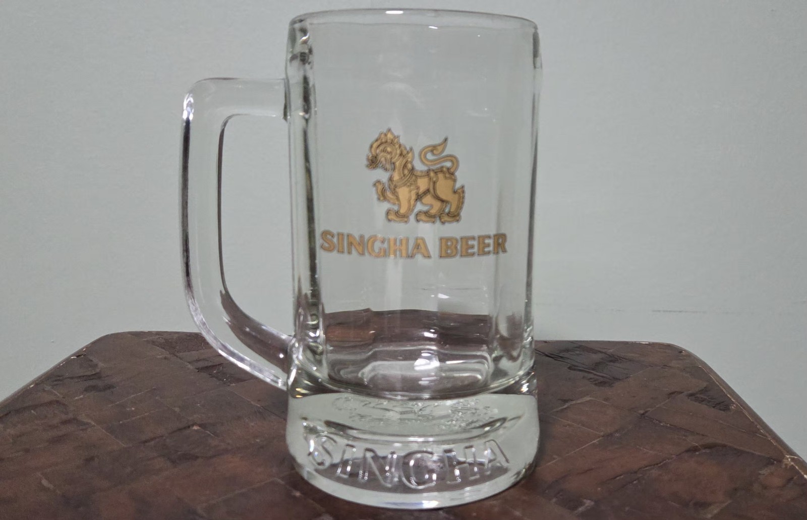 Singha Beer Glass Mug Thailand 0.3 L 3D