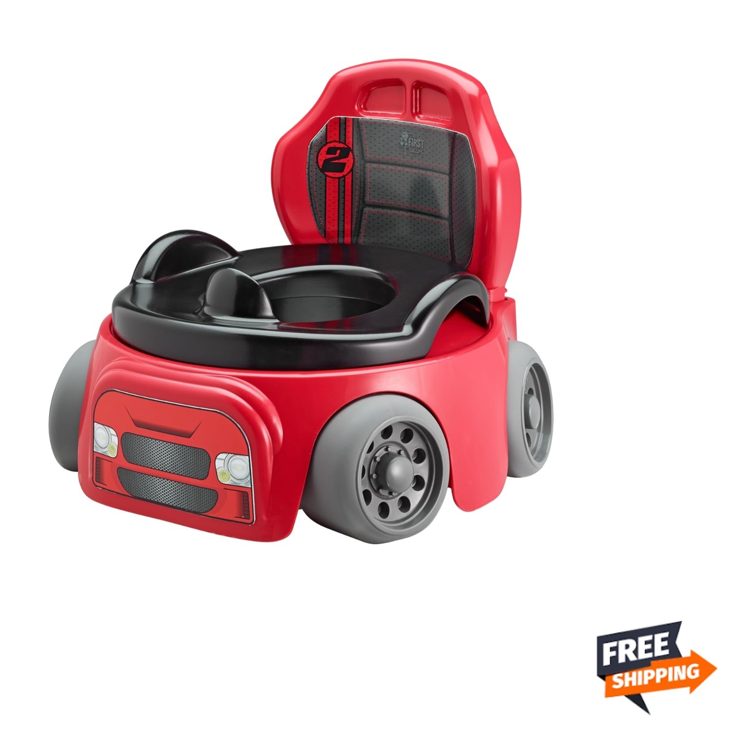 Training Wheels Racer Potty Training Toilet - Race Car Training Potty - Inclu...