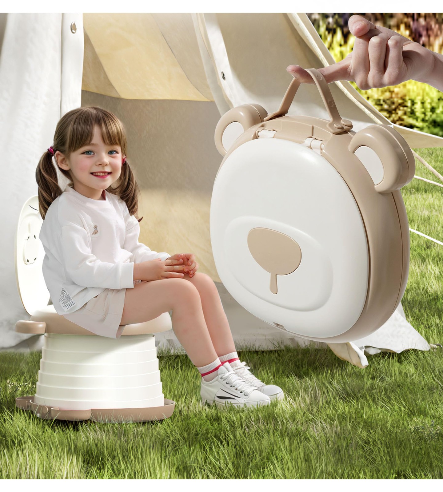 Travel Potty Seat for ，Foldable Car Potty for , Portable Seat for with Potty ...