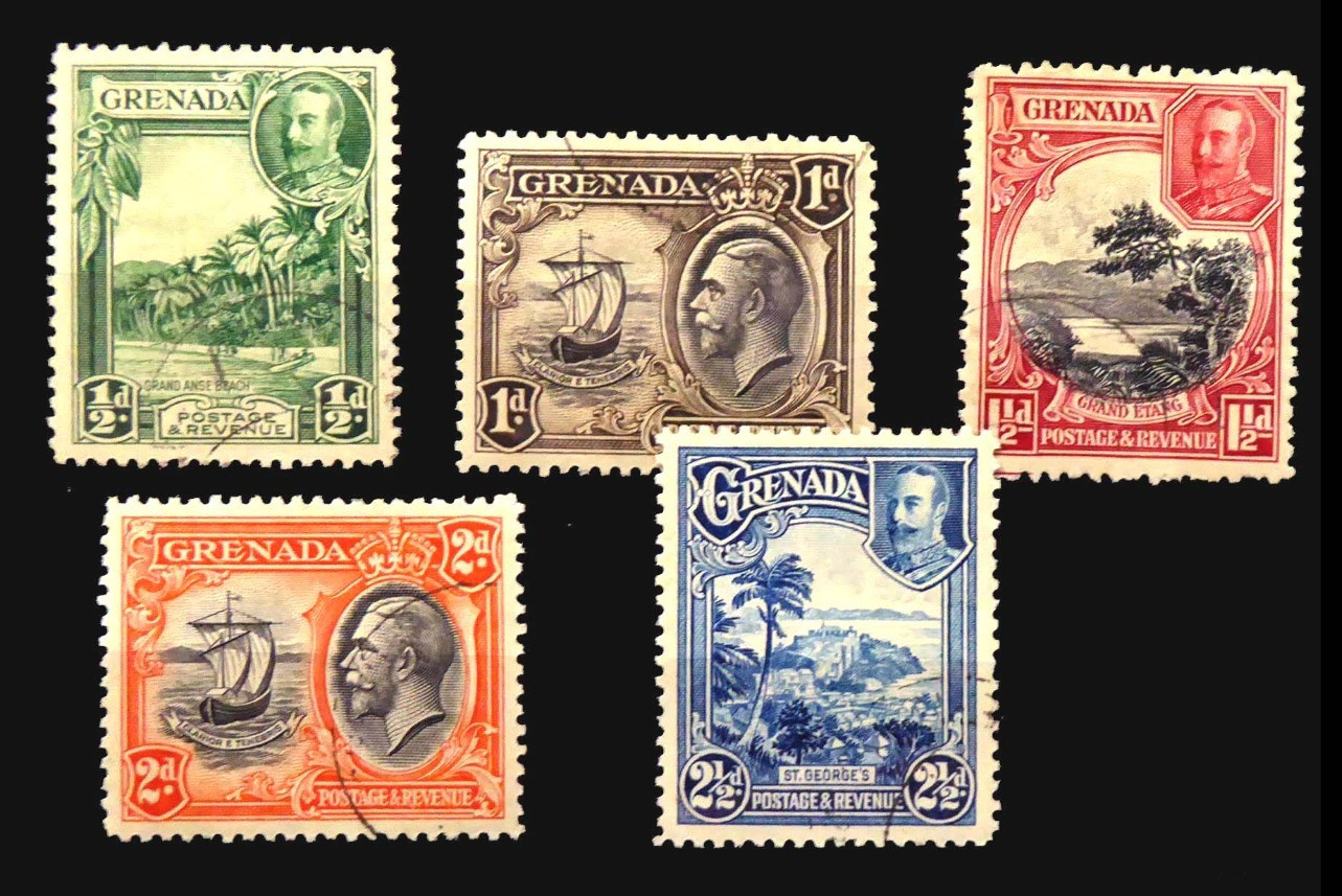 GRENADA 1934 G.V SG135/9 Fine/Used GW836