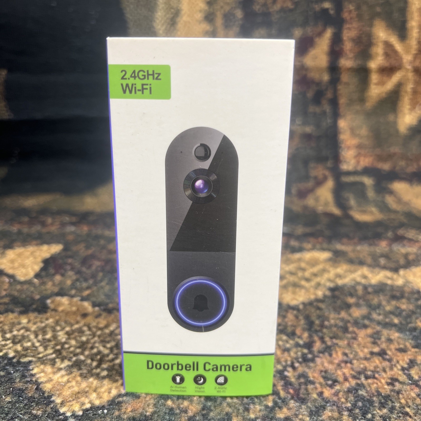 T25 Doorbell Camera 2.4GHz Wi-Fi Camera With Night Vision, AI Human Detection