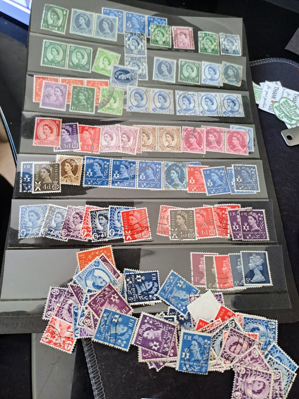 GB Pre decimal QEII stamps & Regionals mix