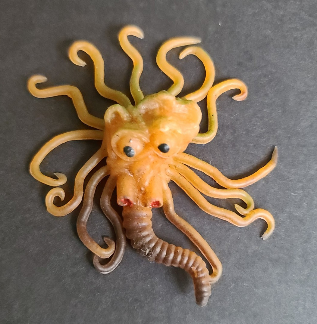 Vintage Rubber Ugly Uglies Monster Jiggler 1970s James Hong Kong