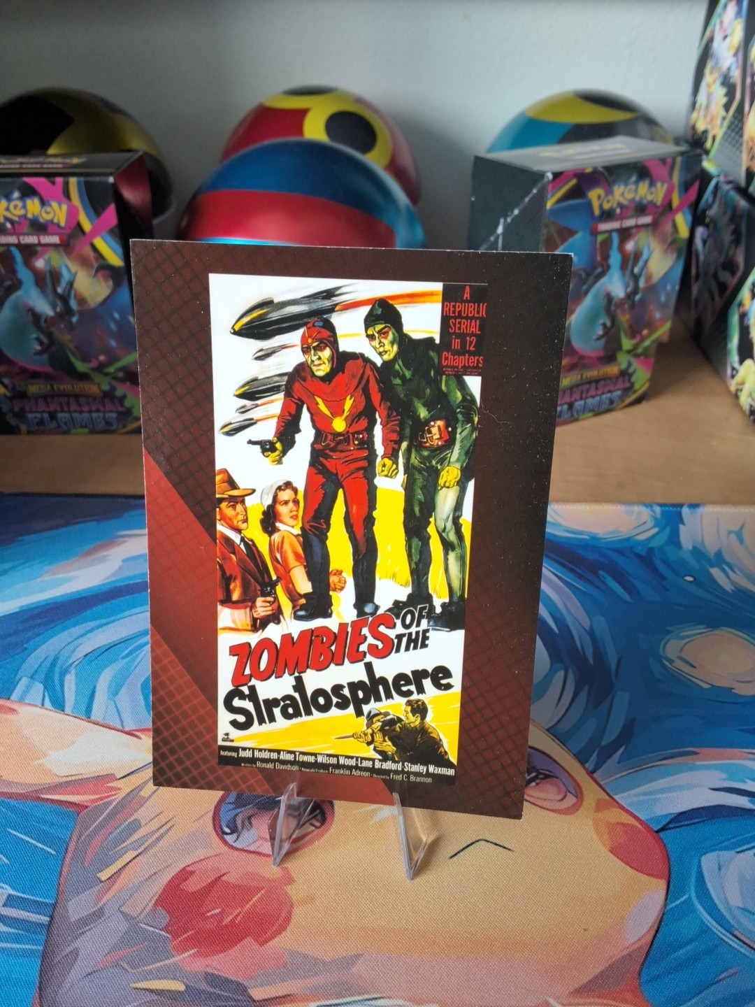 ZOMBIES OF THE STRATOSPHERE 2007 BREYGENT 1952 POSTER OVERSIZE CARD 31/2 x 5 #11