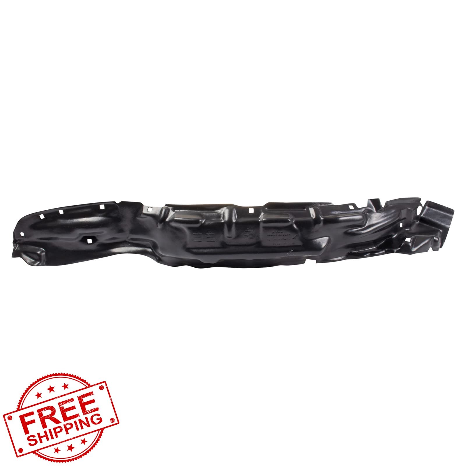 TRQ Toyota 4Runner 1996-1998 Front Left Inner Fender Liner Black