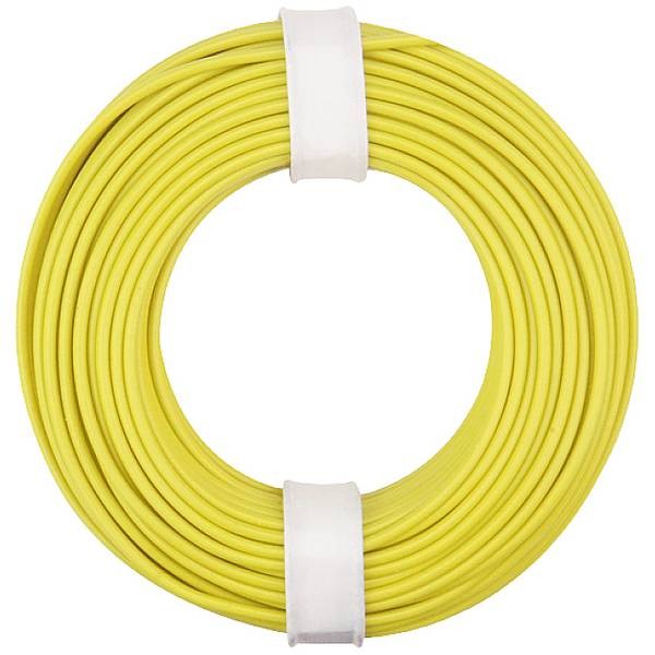Donau Elektronik 150-013 Cable for wiring 1 x 0.50 mm² yellow 10 m