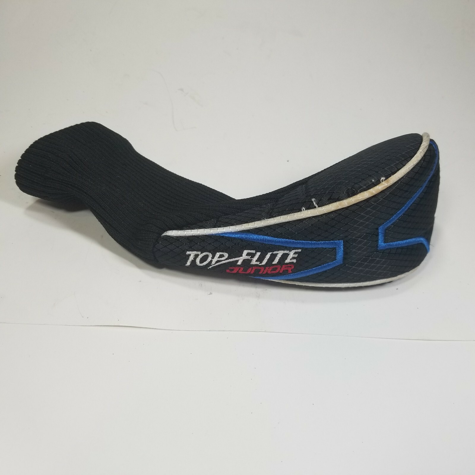 Top Flite Junior Hybrid Black/White/Blue Sock Style Head Cover