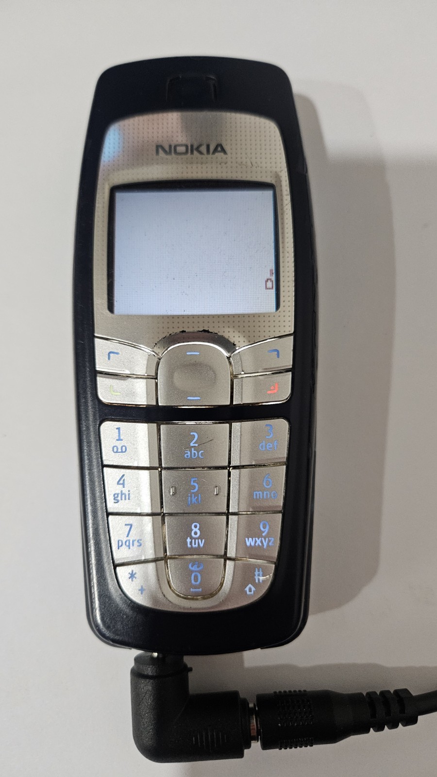 Nokia 6010 Vintage Cell Phone Blue/Silver, with Battery