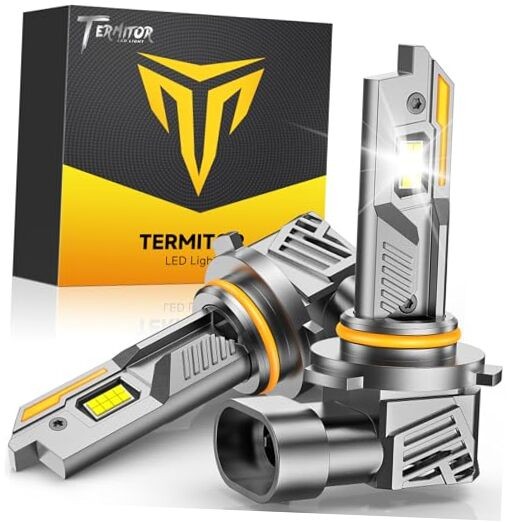 2026 Latest 60,000LM 9012/Hir2 Light Bulbs, 1000% Brightness No 9012/HIR2