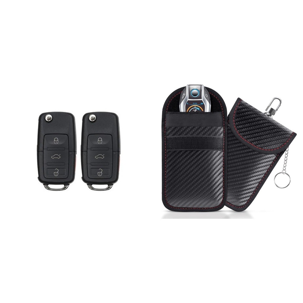 Key Fob Remote 2012-2016 Volkswagen Beetle FCC: NBG010180T MPN: 5K0837202 w/Case