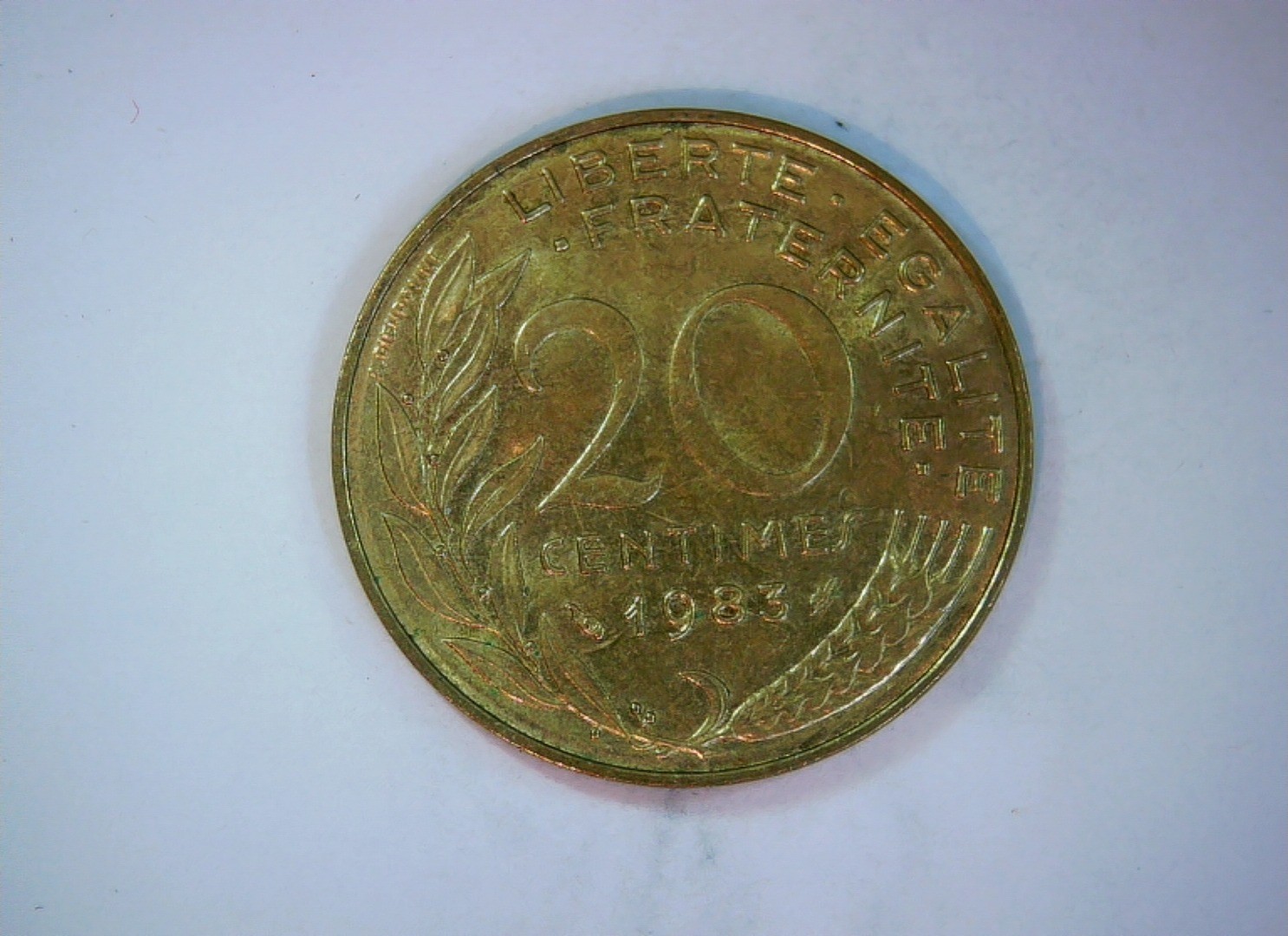 France 1983 20 Centimes Marianne (20 Centimes, 1962-2001) Coin