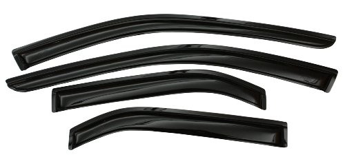  AVS 94263 Original Ventvisor Side Window Deflector Dark Smoke, 4-Piece Set 