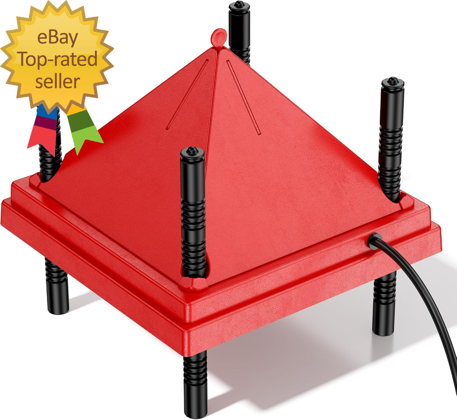 Brooder Plate for Anti Chick Brooder Heater Red 10" X 10" Constant Temperature