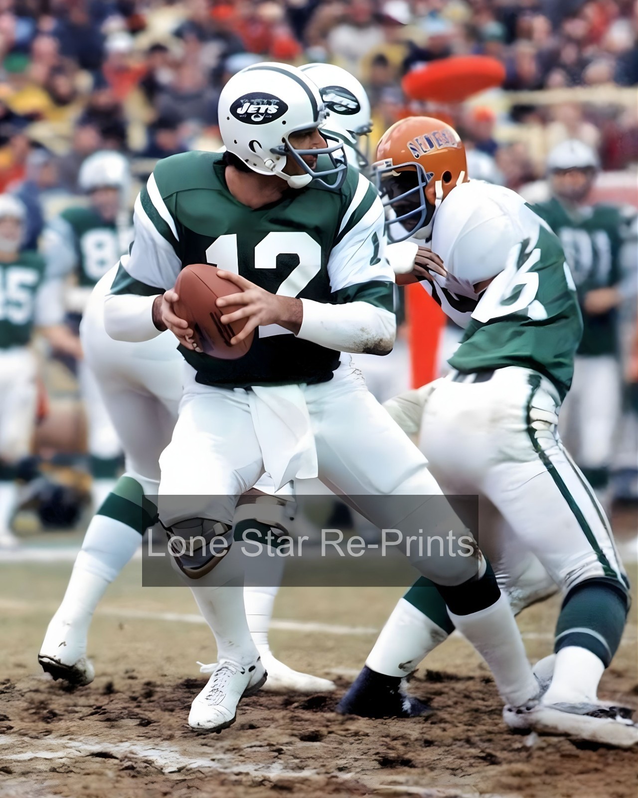 Joe Namath New York Jets   8x10 Reprint