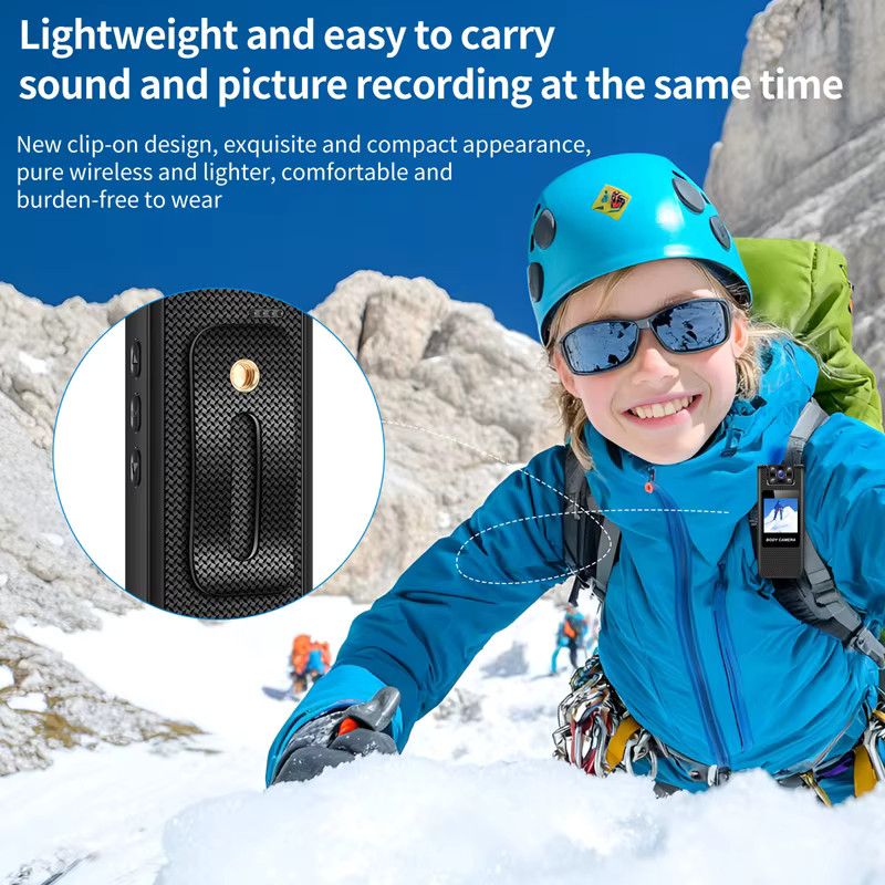 4K HD Smart Body Camera Wifi Infrared Night Vision Mini Recording Camera Premium