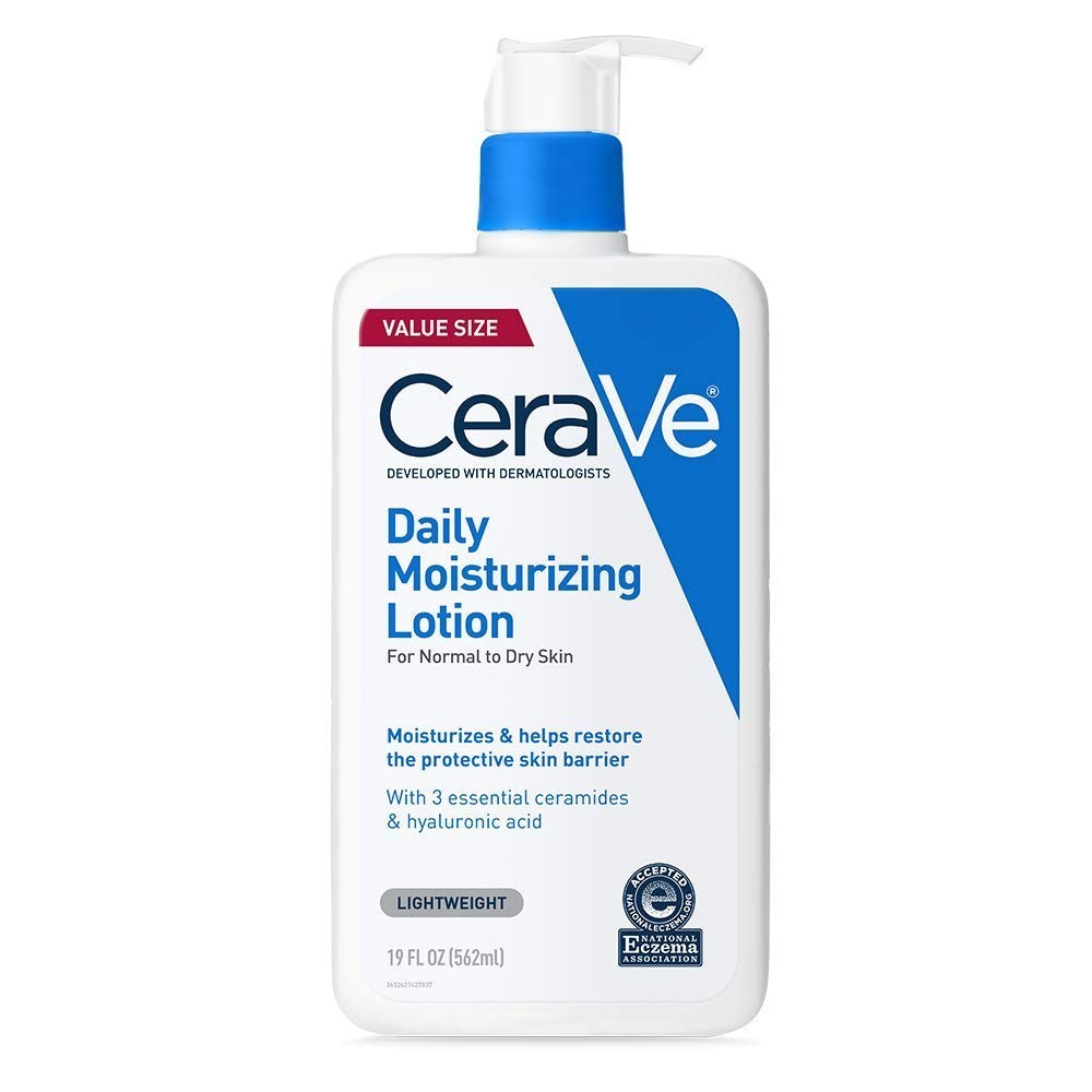Cerave Daily Moisturizing Lotion for Dry Skin, Body Lotion & Face 19 oz Oil-Free