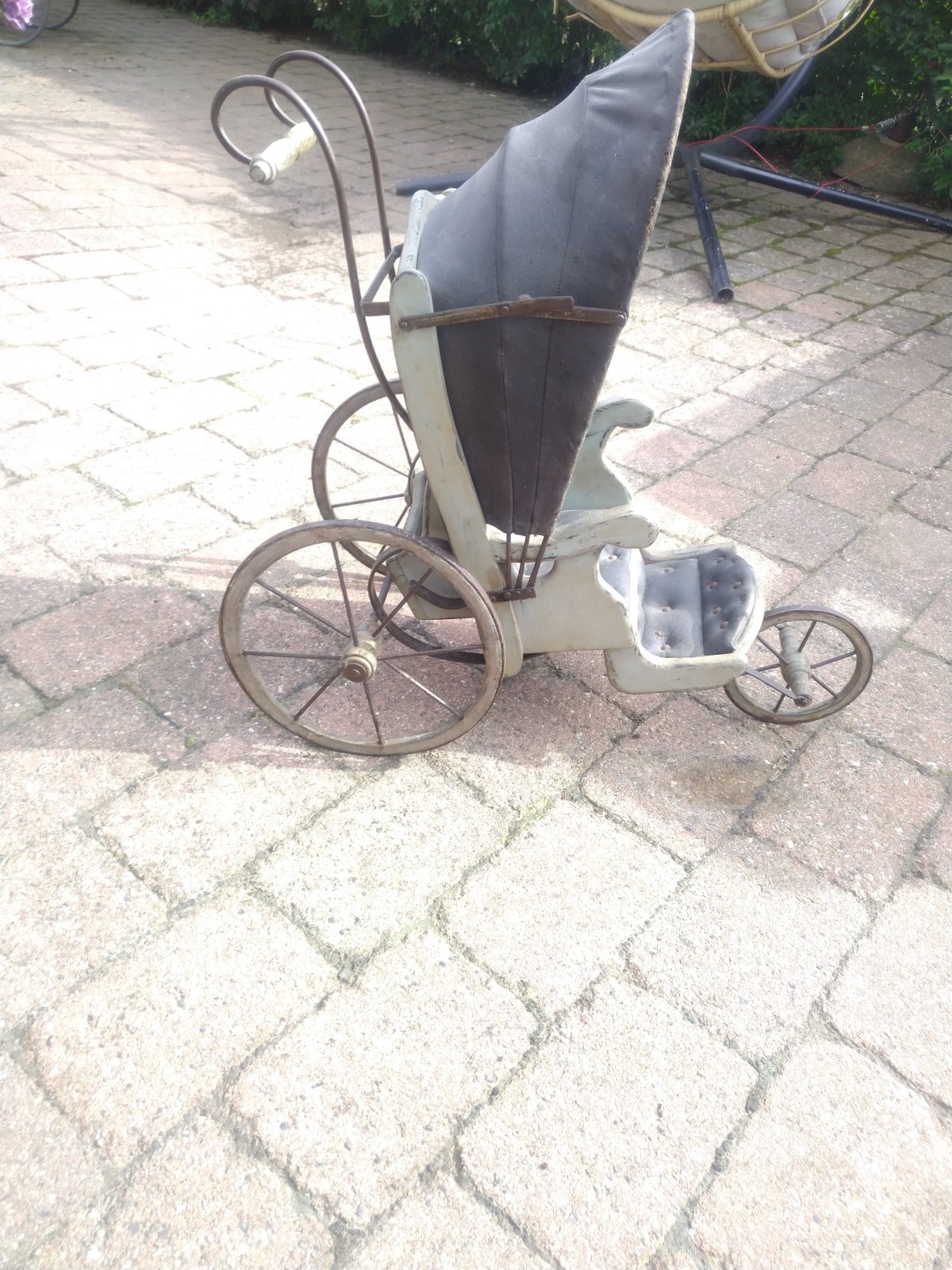 antique doll carriage buggy