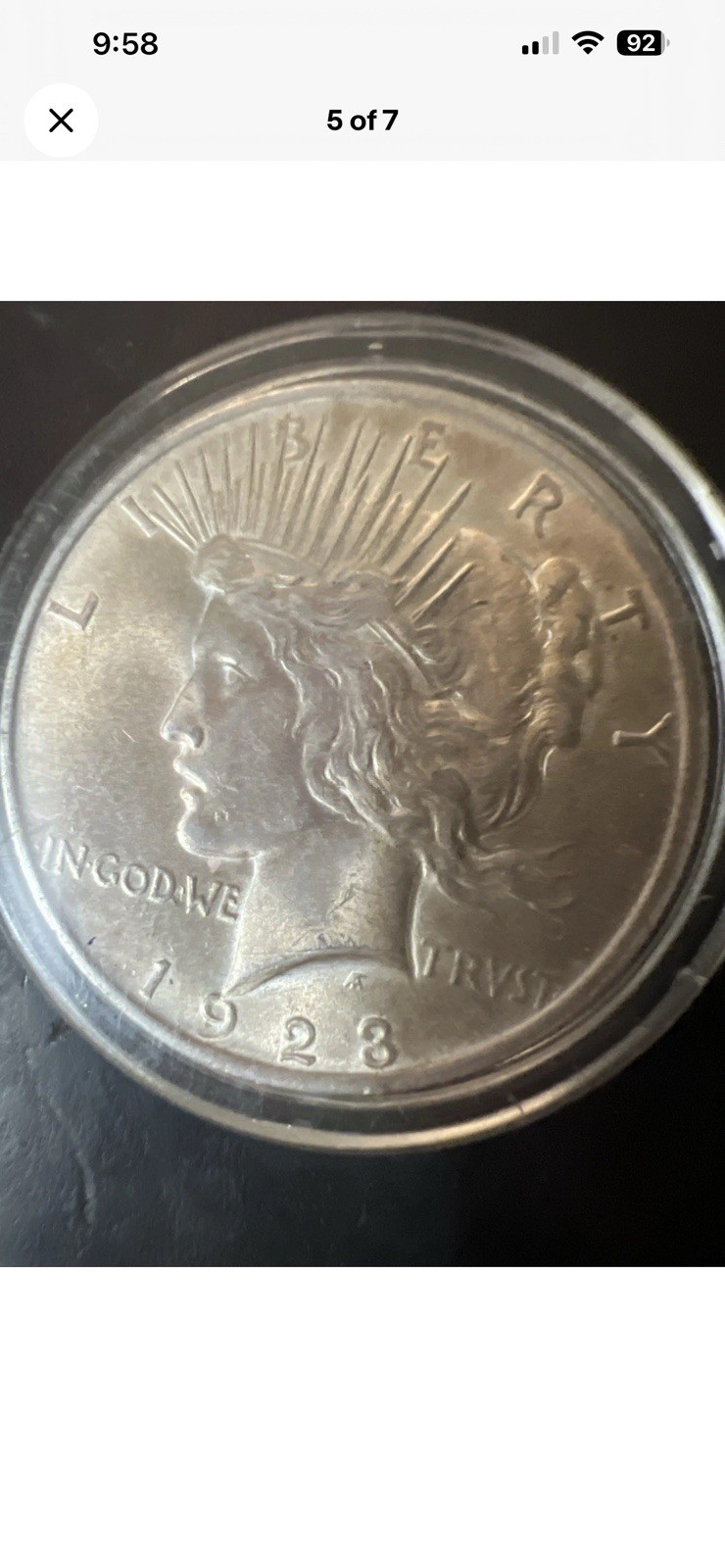 1921 $1Silver Dollar
