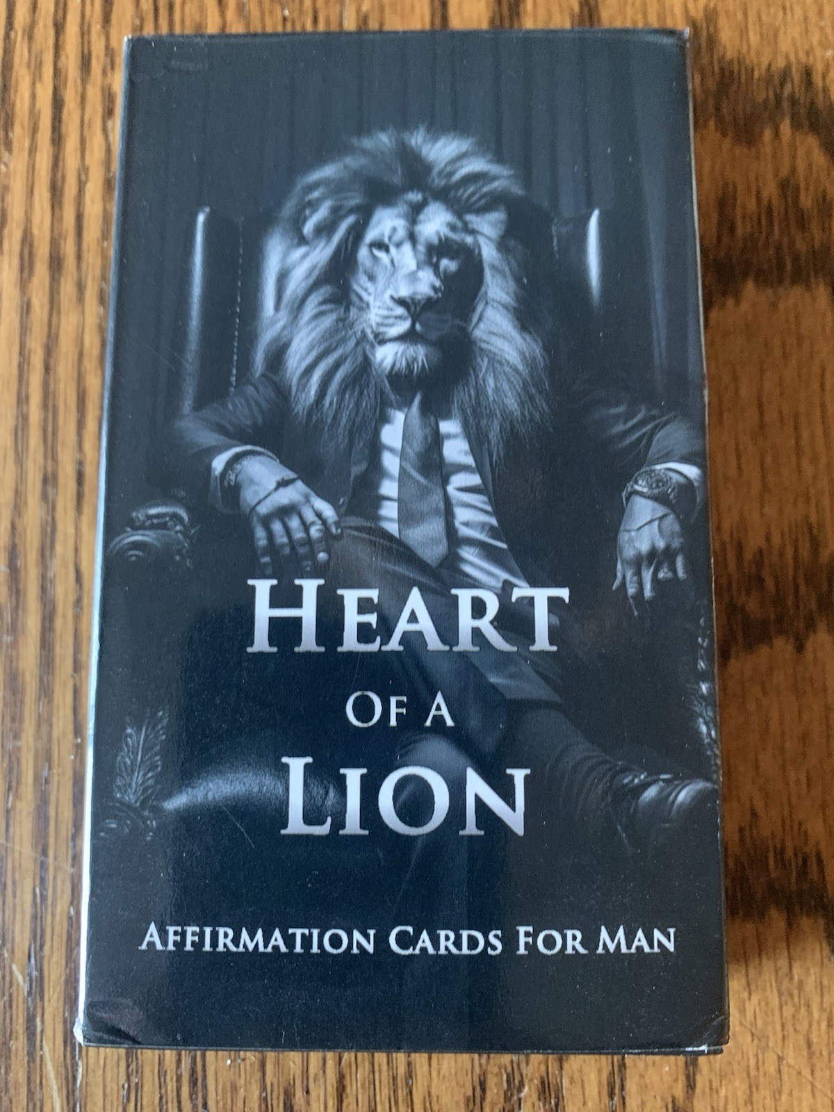 Heart of a Lion: Affirmation Cards for Man 2023 TRIKENDOU