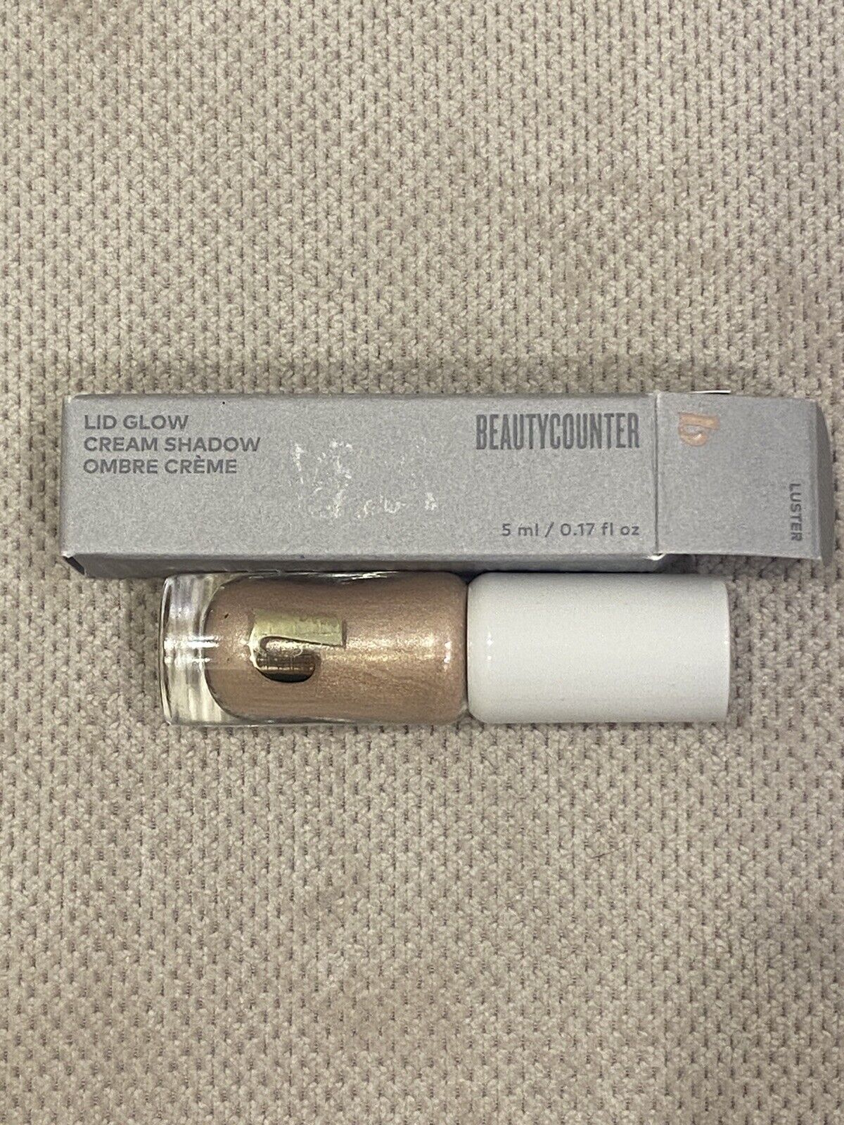 Beautycounter Lid Glow Cream Eye Shadow LUSTER new in box