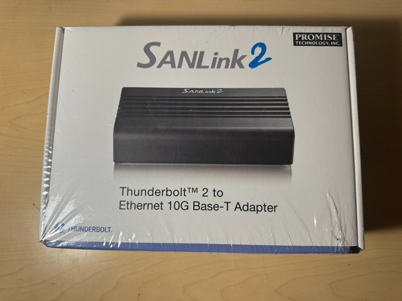 Promise Tech E2002t SANLink2 10Gb Base-T Ethernet Thunderbolt 2 Bridge Adapter