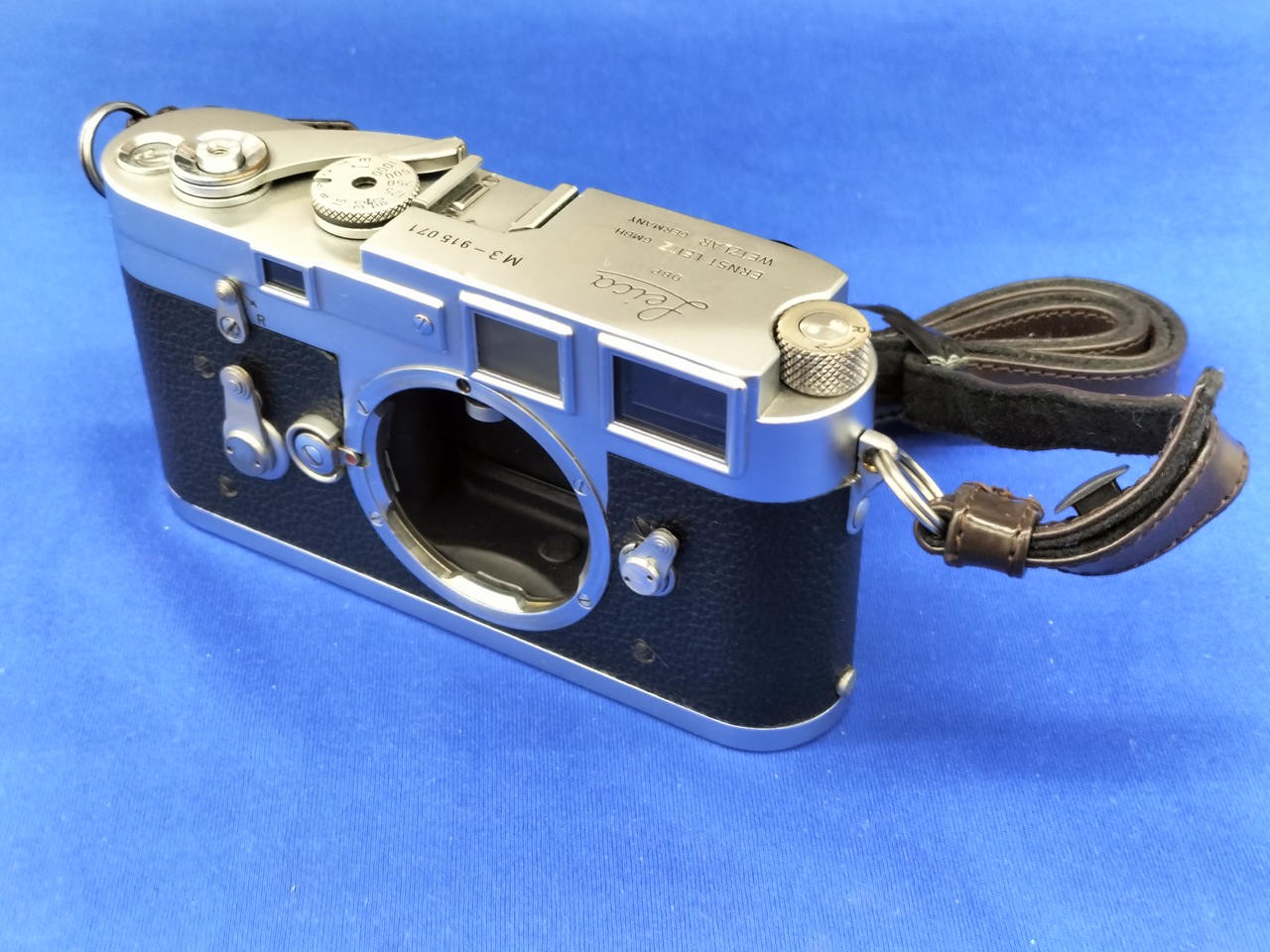 Leica M3 Rangefinder Camera Used with Minor Interior Damage From Japan