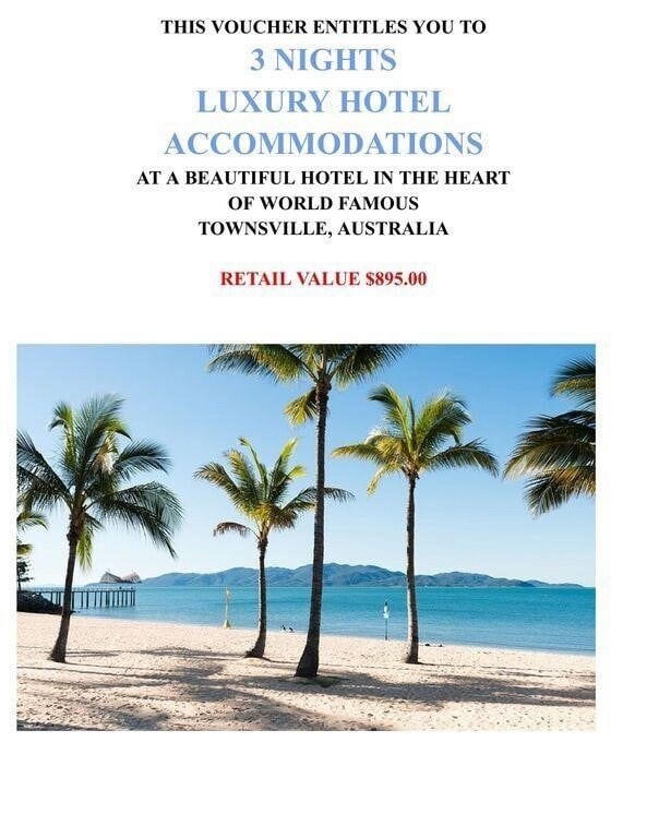 TOWNSVILLE, AUSTRALIA 4 Days/3 Nights Vacation Pkg