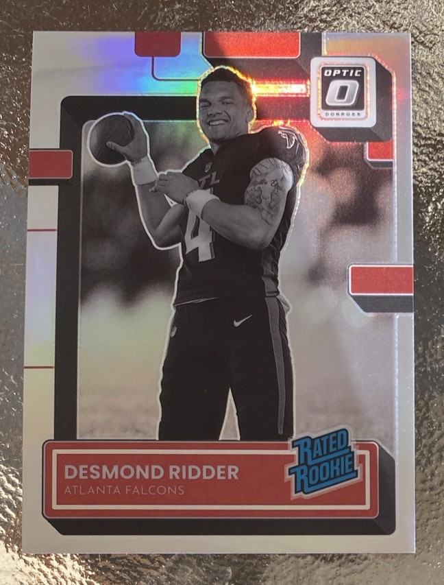 2022 Optic Desmond Ridder Silver Prizm Variation Rated Rookie Card